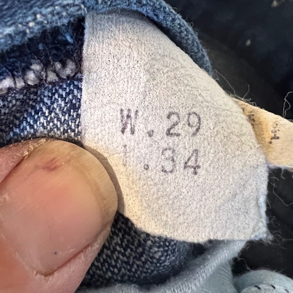 Vintage The An-sir Jeans W29 L34 - Picture 5 of 6